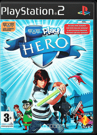 Eye Toy Play Hero PAL Playstation 2 PAL box art